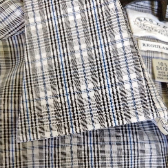 Eagle Shirtmakers Regular Fit Dress Shirt. EUC. 16 1/2, 34-35 - Picture 7 of 7